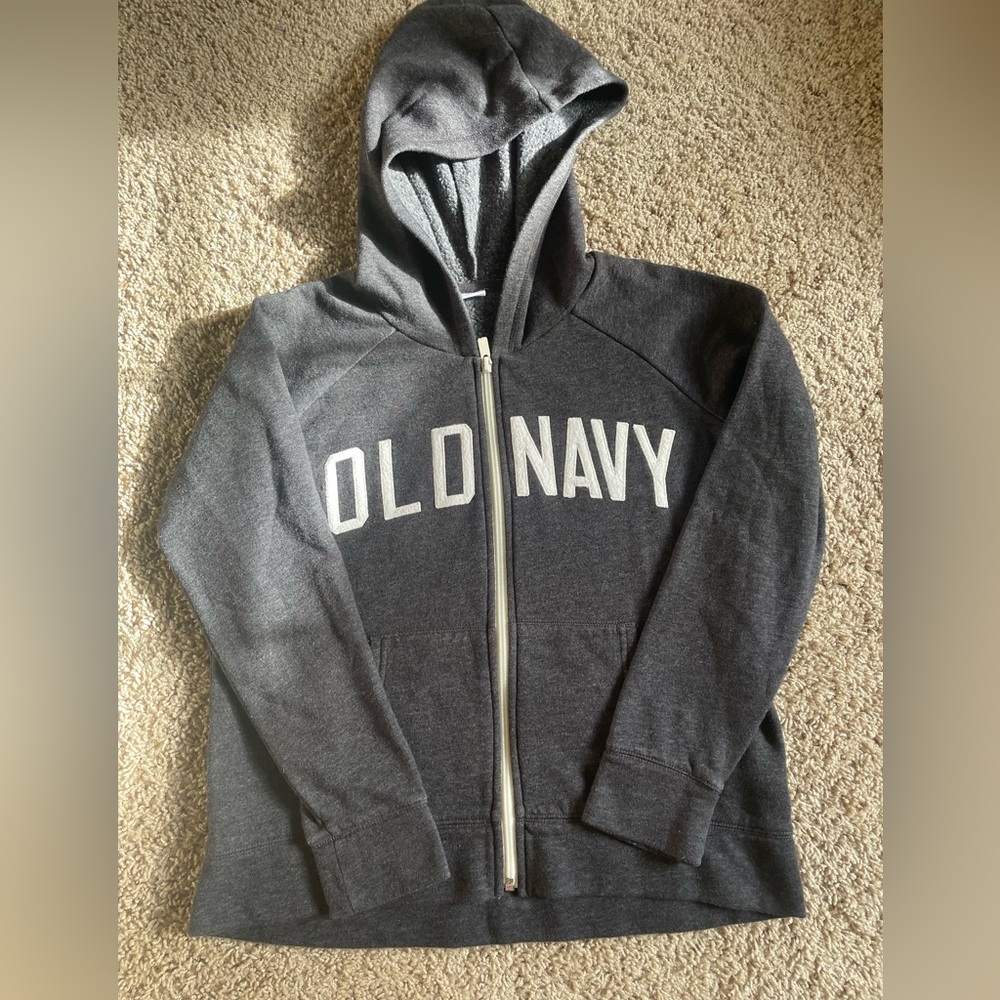 girls old navy zip up hoodie!
